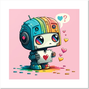 Do you love me Robot Posters and Art